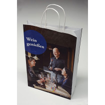 335 - Flaschenträger / Paper Bag Wein-Genießer VPE 150 Stück
